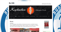 Desktop Screenshot of kyokushin-tsunami.nl